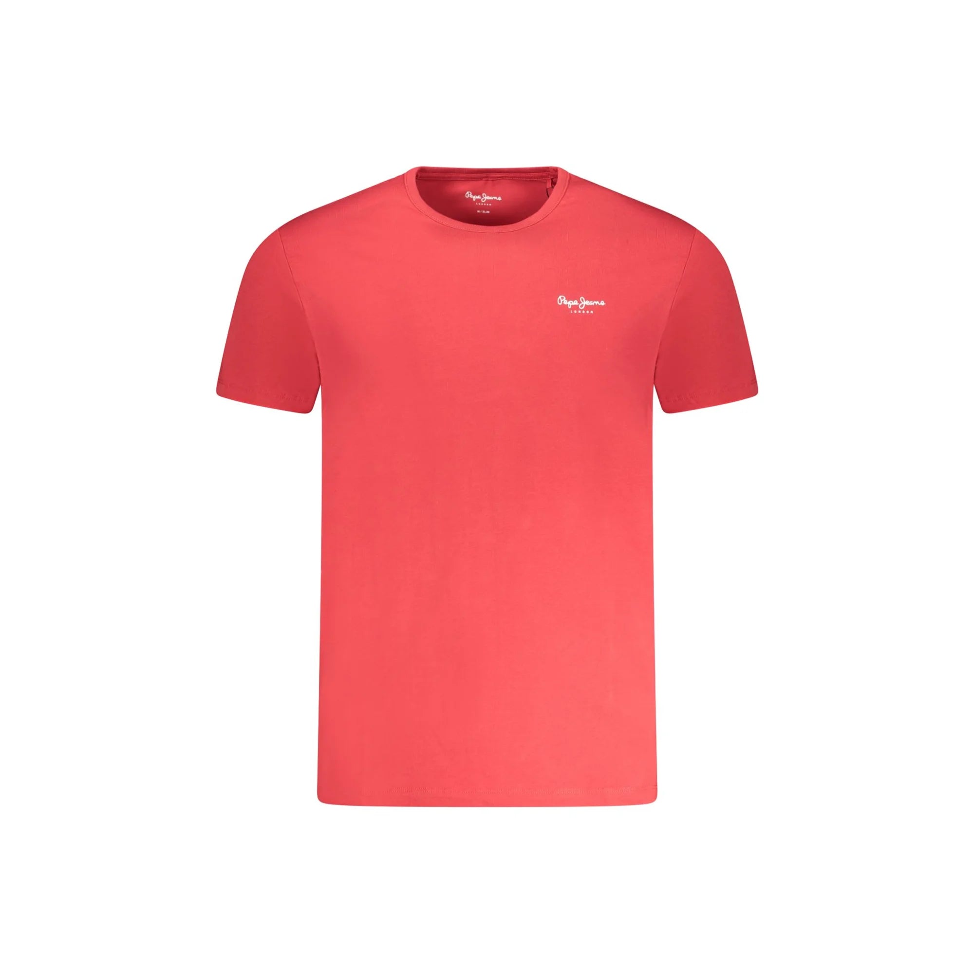 PEPE JEANS T-SHIRT MANICHE CORTE UOMO ROSSO