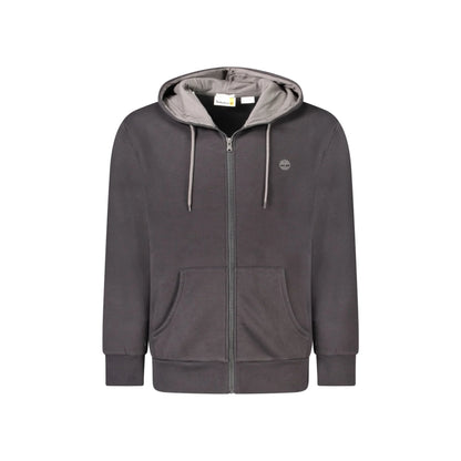 Timberland Felpa Maniche Lunghe Uomo Nera Zip Ricamo Felpe Nero - foto prodotto