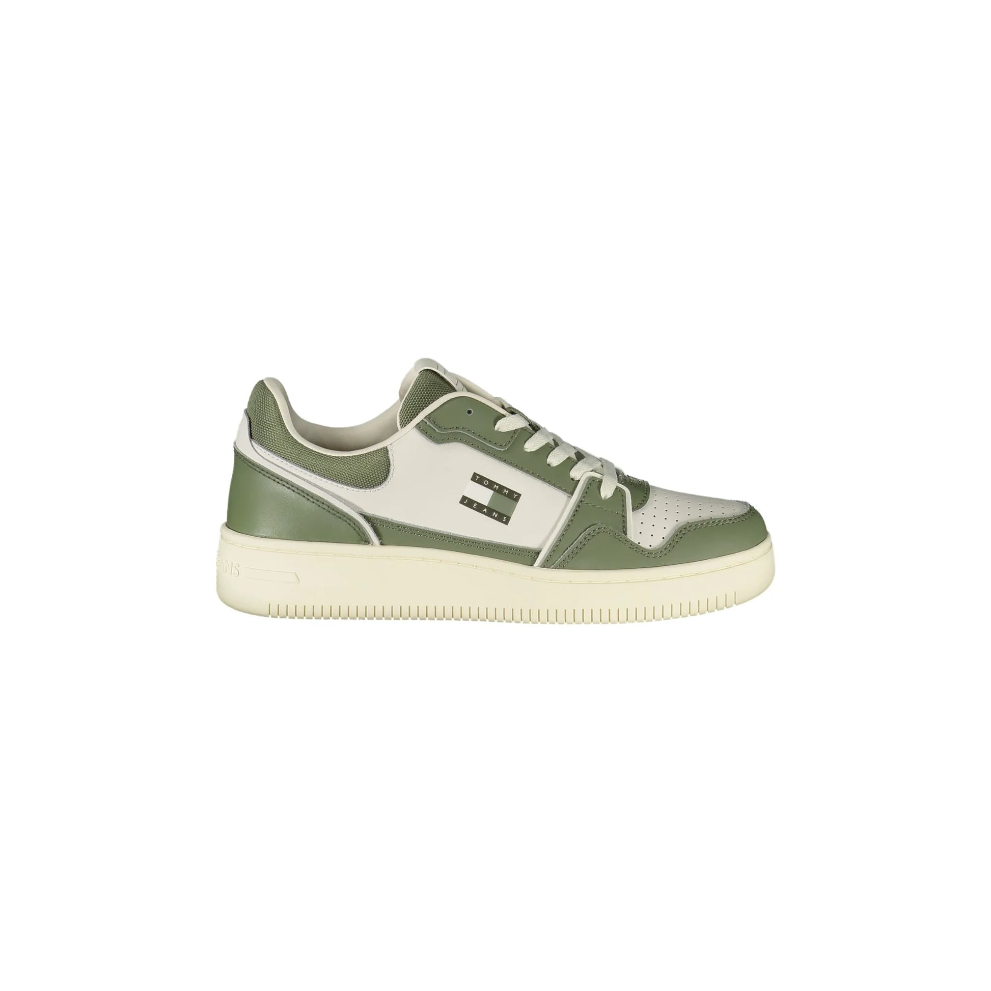 TOMMY HILFIGER Sneakers Uomo Verdi con Lacci e Dettagli Verde - foto prodotto