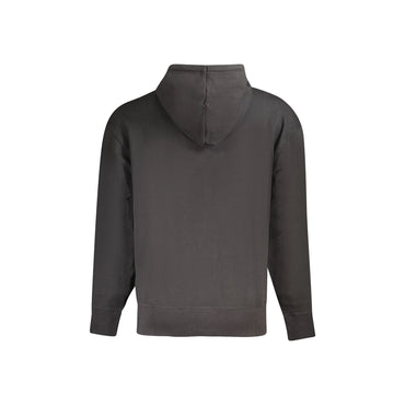 Boss Felpa Maniche Lunghe Uomo Nera Stampa Logo Felpe nero - vista 2