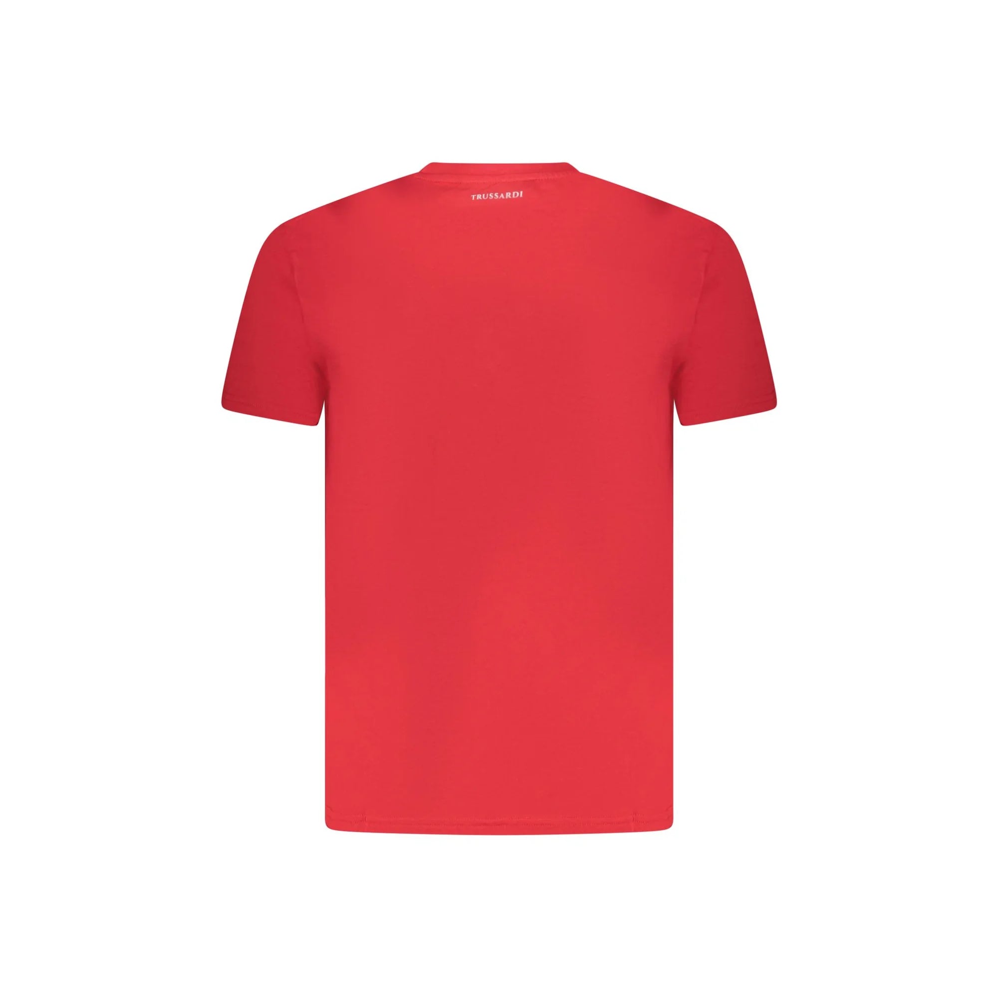 TRUSSARDI T-SHIRT MANICHE CORTE UOMO ROSSO