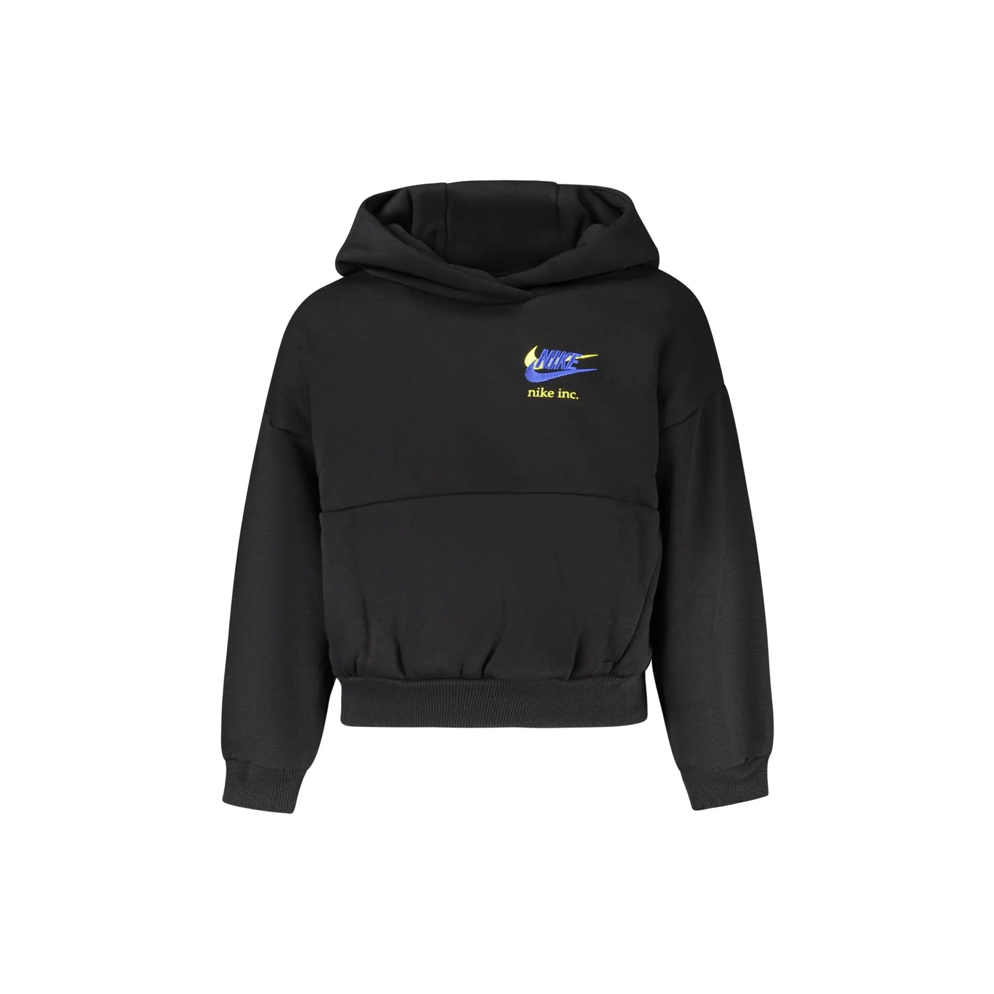 Nike Felpa Maniche Lunghe Unisex Nera Ricamo Felpe Nero - foto prodotto