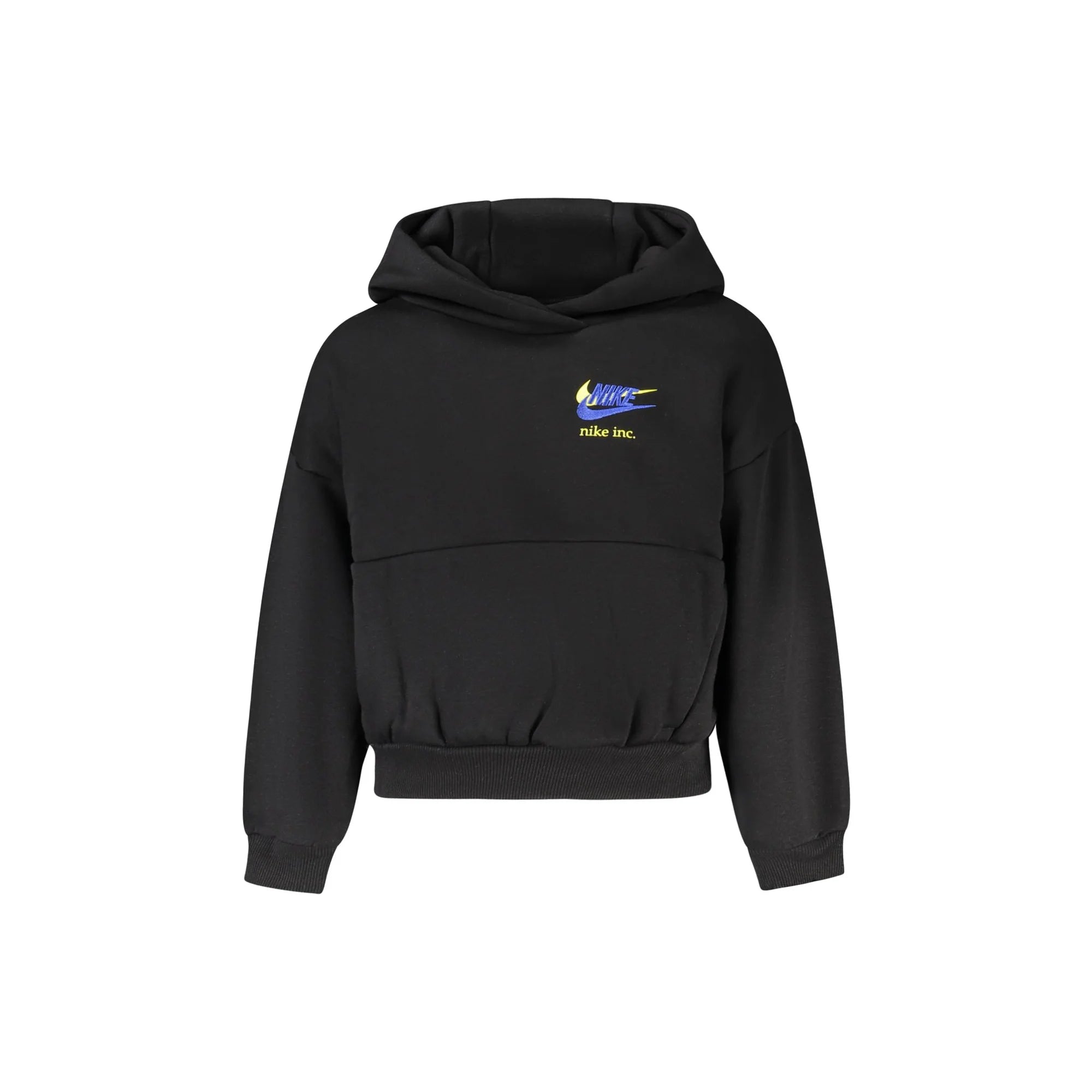 Nike Felpa Maniche Lunghe Unisex Nera Ricamo Felpe Nero - foto prodotto