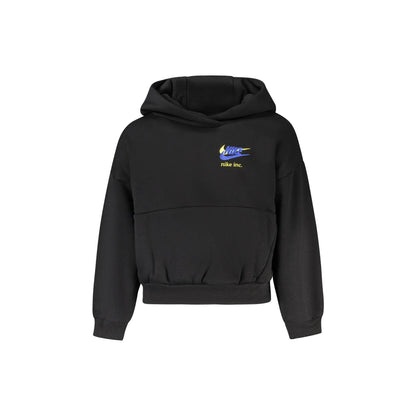 Nike Felpa Maniche Lunghe Unisex Nera Ricamo Felpe Nero - foto prodotto