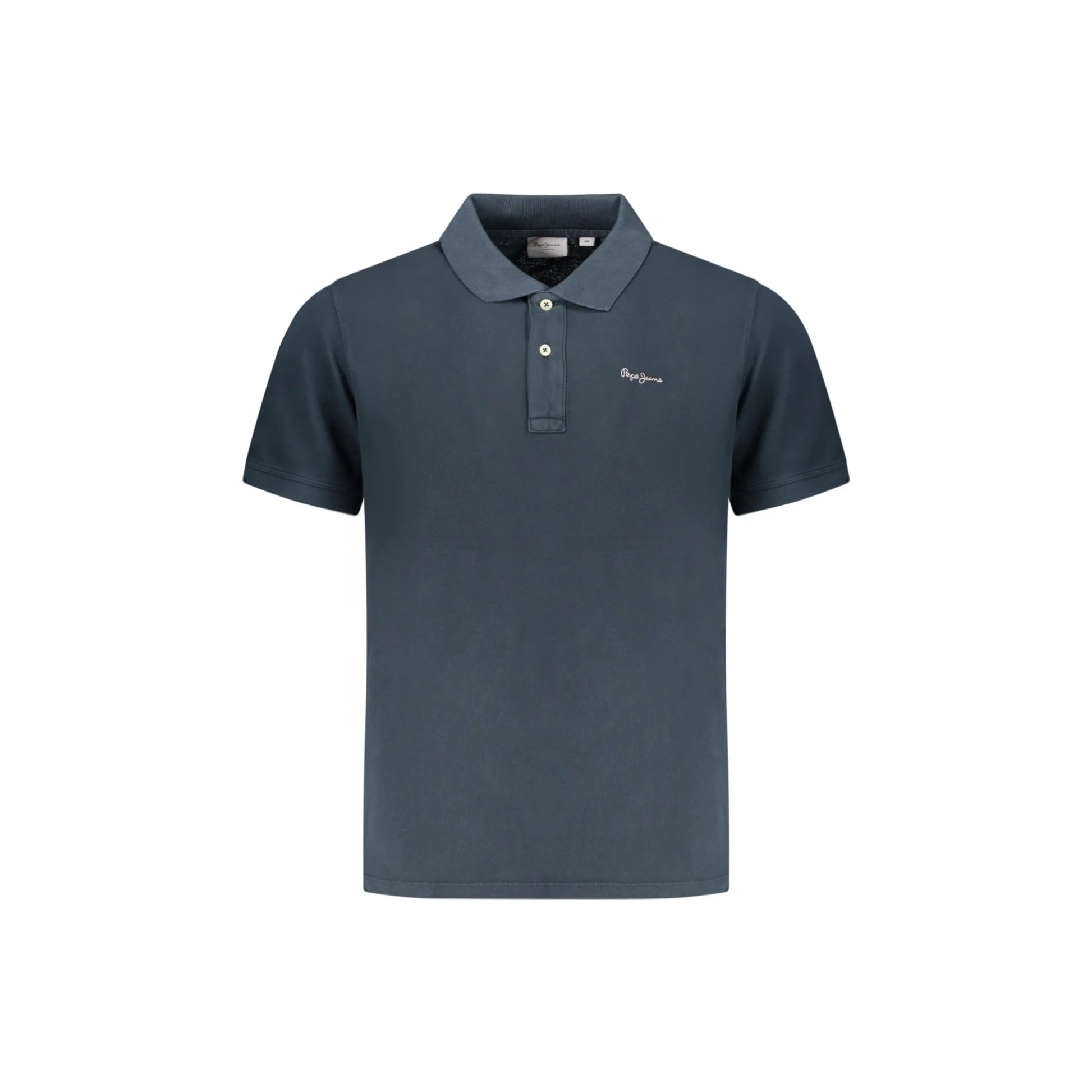 PEPE JEANS POLO MANICHE CORTE UOMO BLU