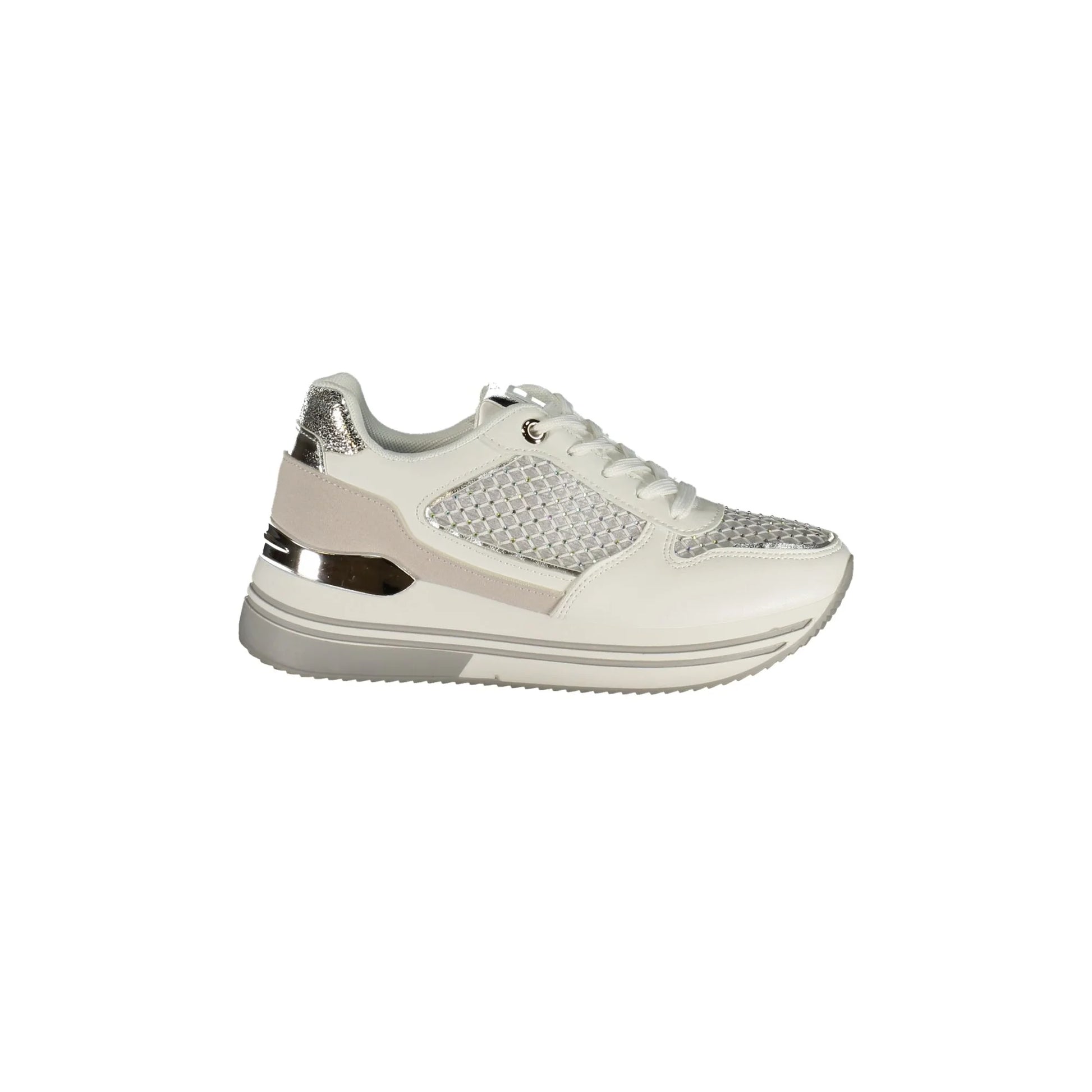 Laura Biagiotti Sneakers Donna Bianche Dettagli a Contrasto Bianco - foto prodotto