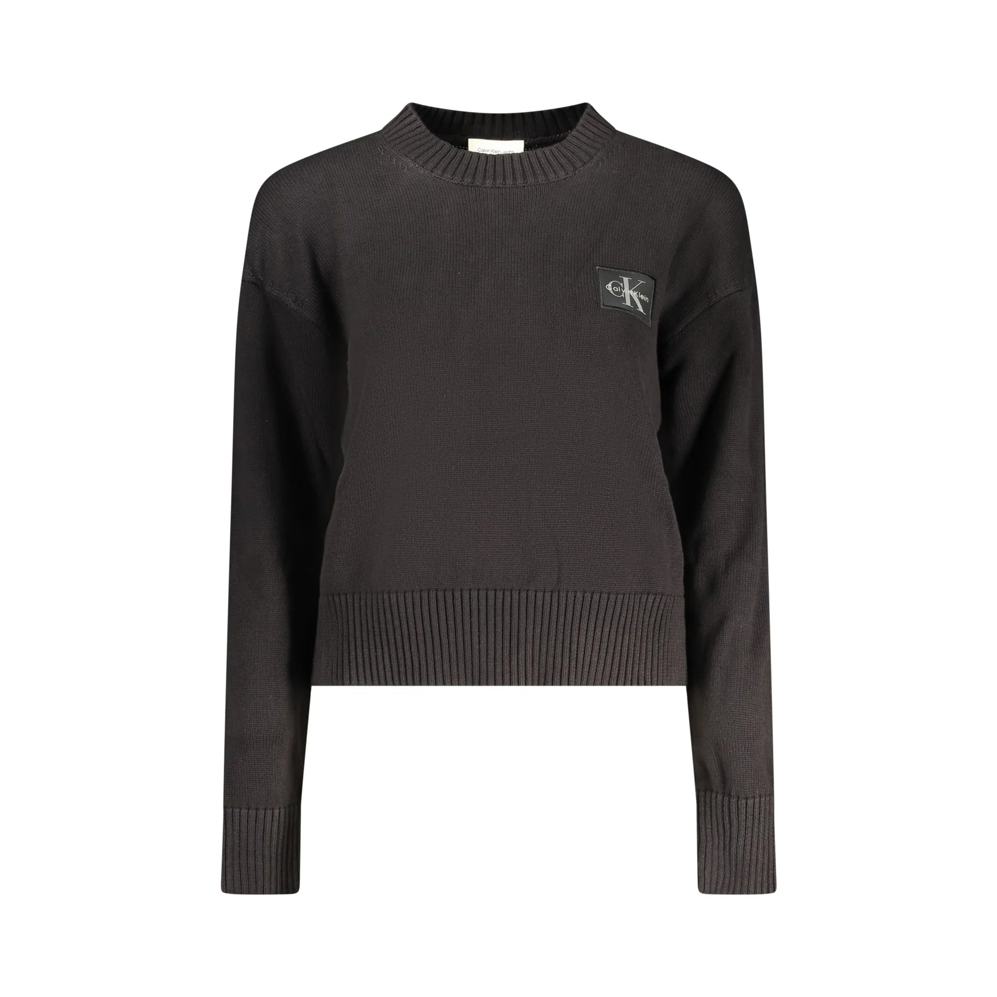 Calvin Klein Maglia Donna Nera Logo Maglie Nero - foto prodotto