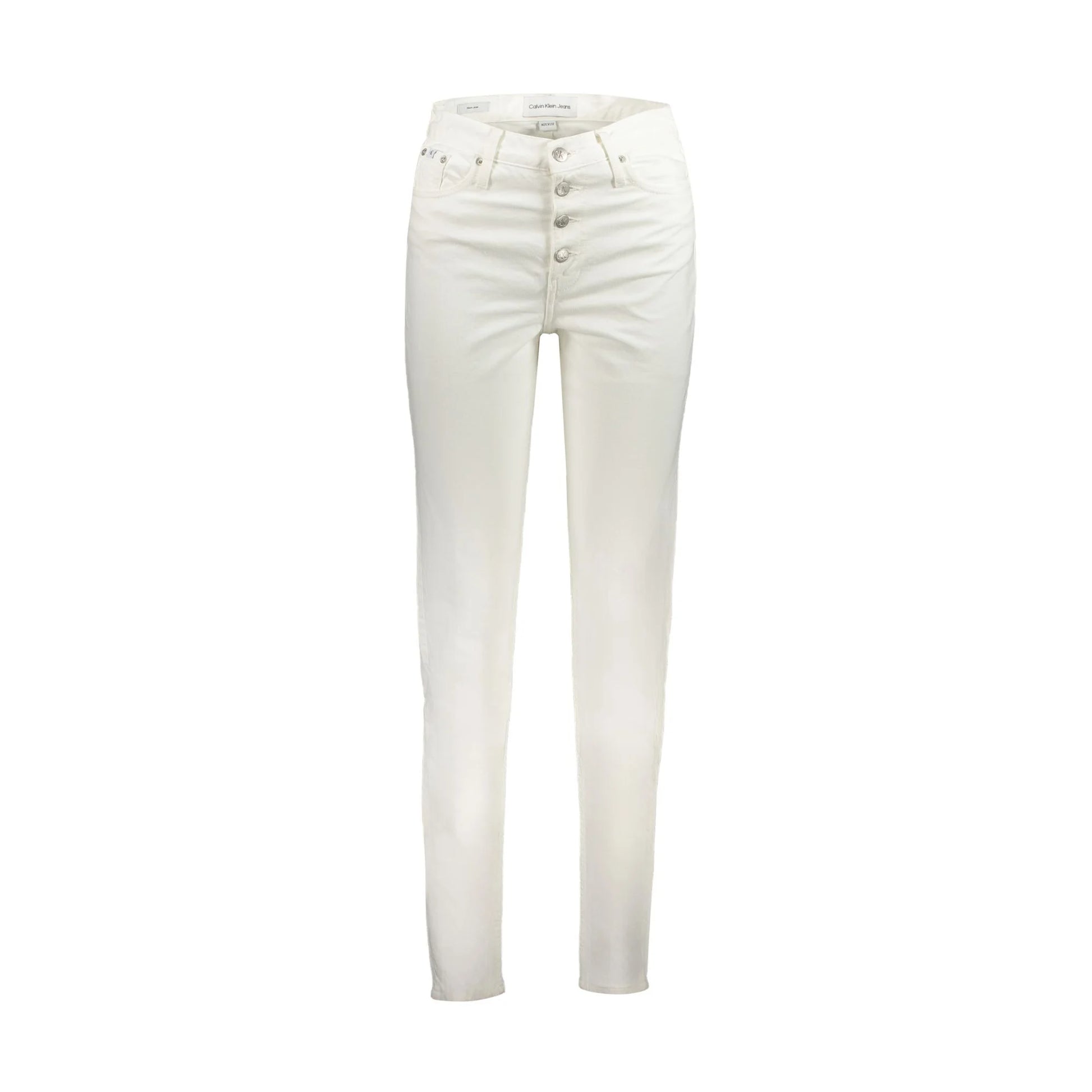 Calvin Klein Jeans Donna Bianco Logo - foto prodotto