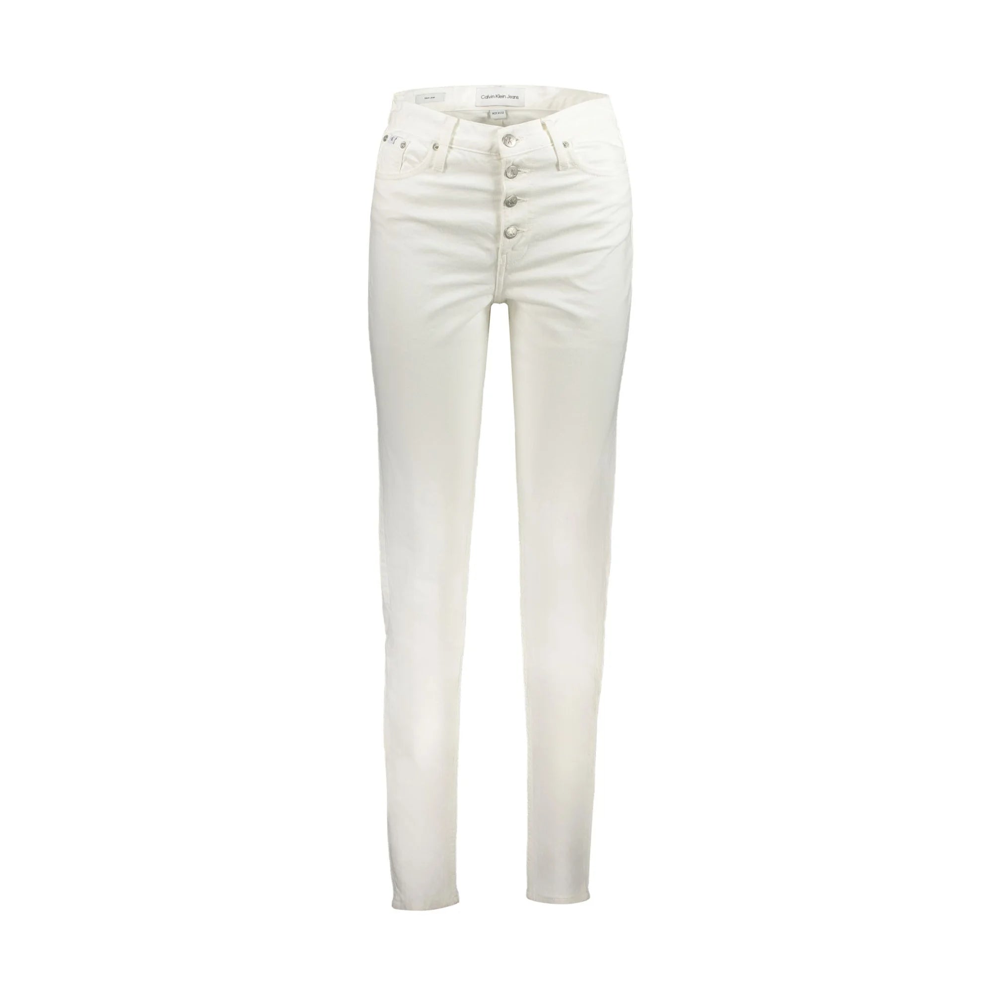 Calvin Klein Jeans Donna Bianco Logo - foto prodotto