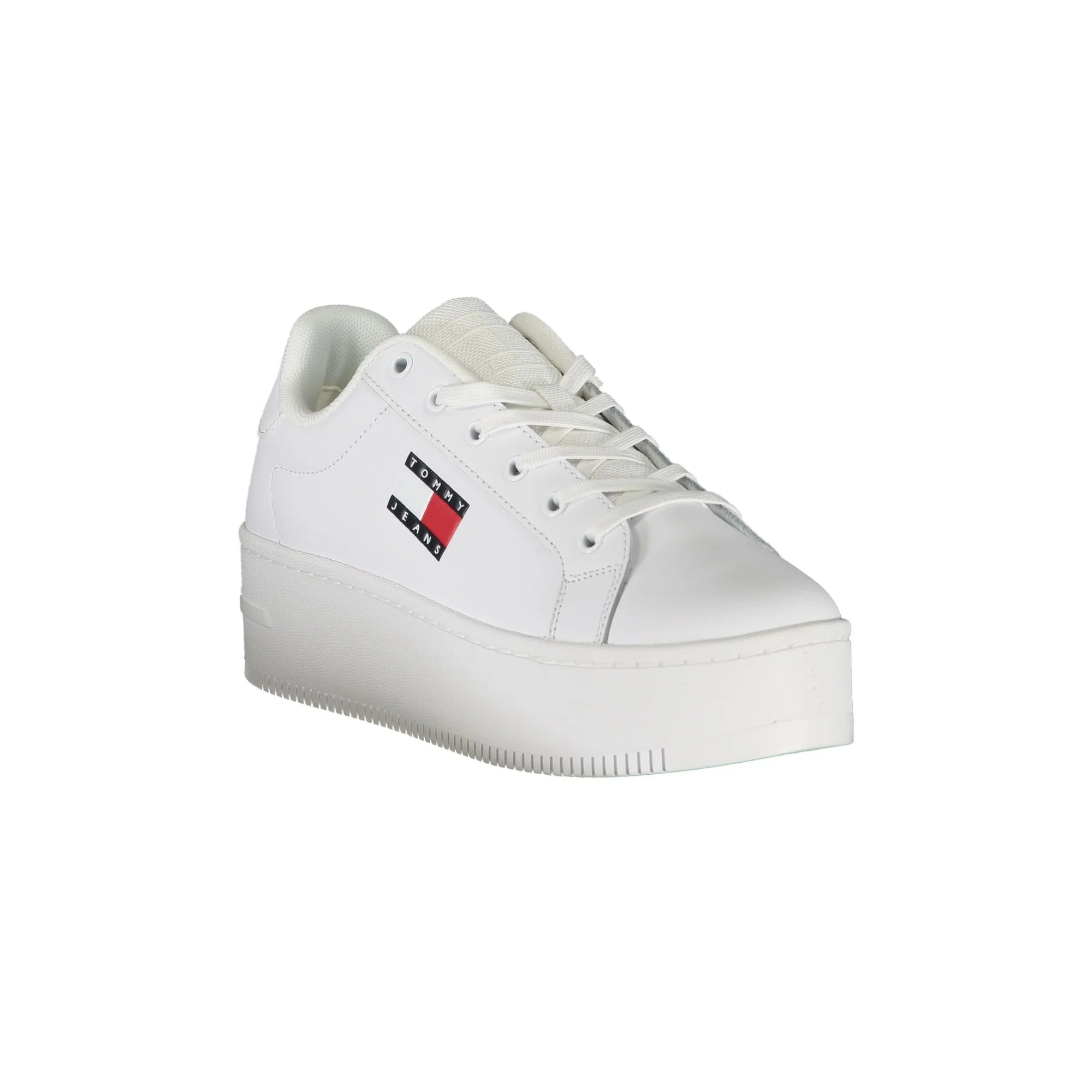 TOMMY HILFIGER Scarpe Donna Bianche in Stile Sportivo Sneakers bianco - vista 2