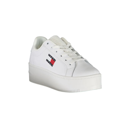 TOMMY HILFIGER Scarpe Donna Bianche in Stile Sportivo Sneakers bianco - vista 2