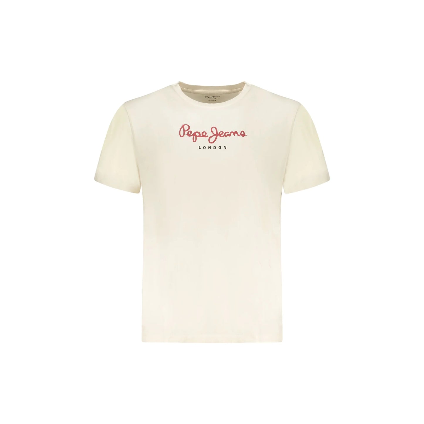 Pepe Jeans T-Shirt Maniche Corte Uomo beige Stampa Logo - foto prodotto
