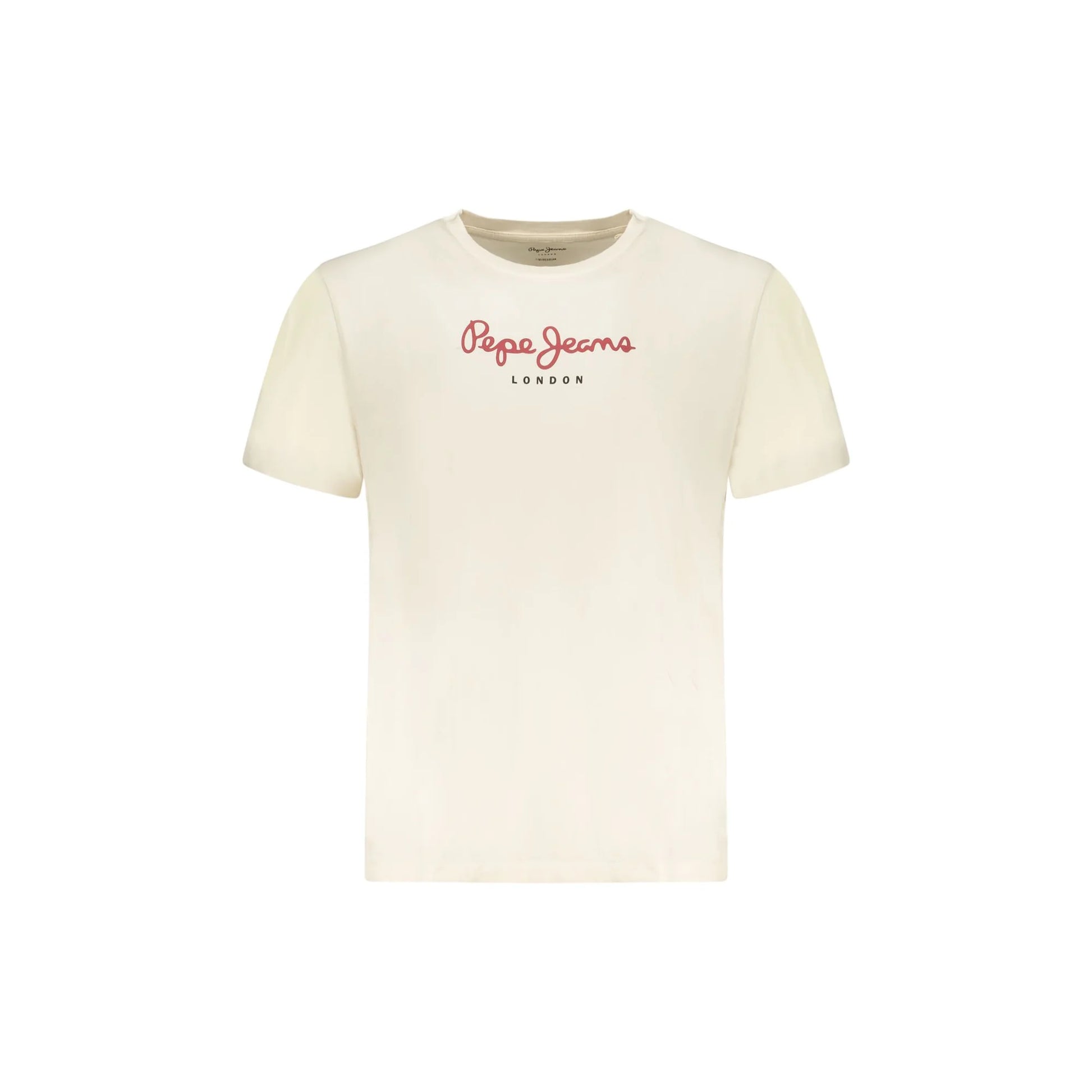 Pepe Jeans T-Shirt Maniche Corte Uomo beige Stampa Logo - foto prodotto