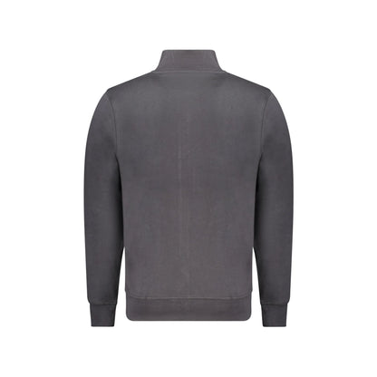 North Sails Felpa con Zip Uomo Nera in Cotone Felpe nero - vista 2