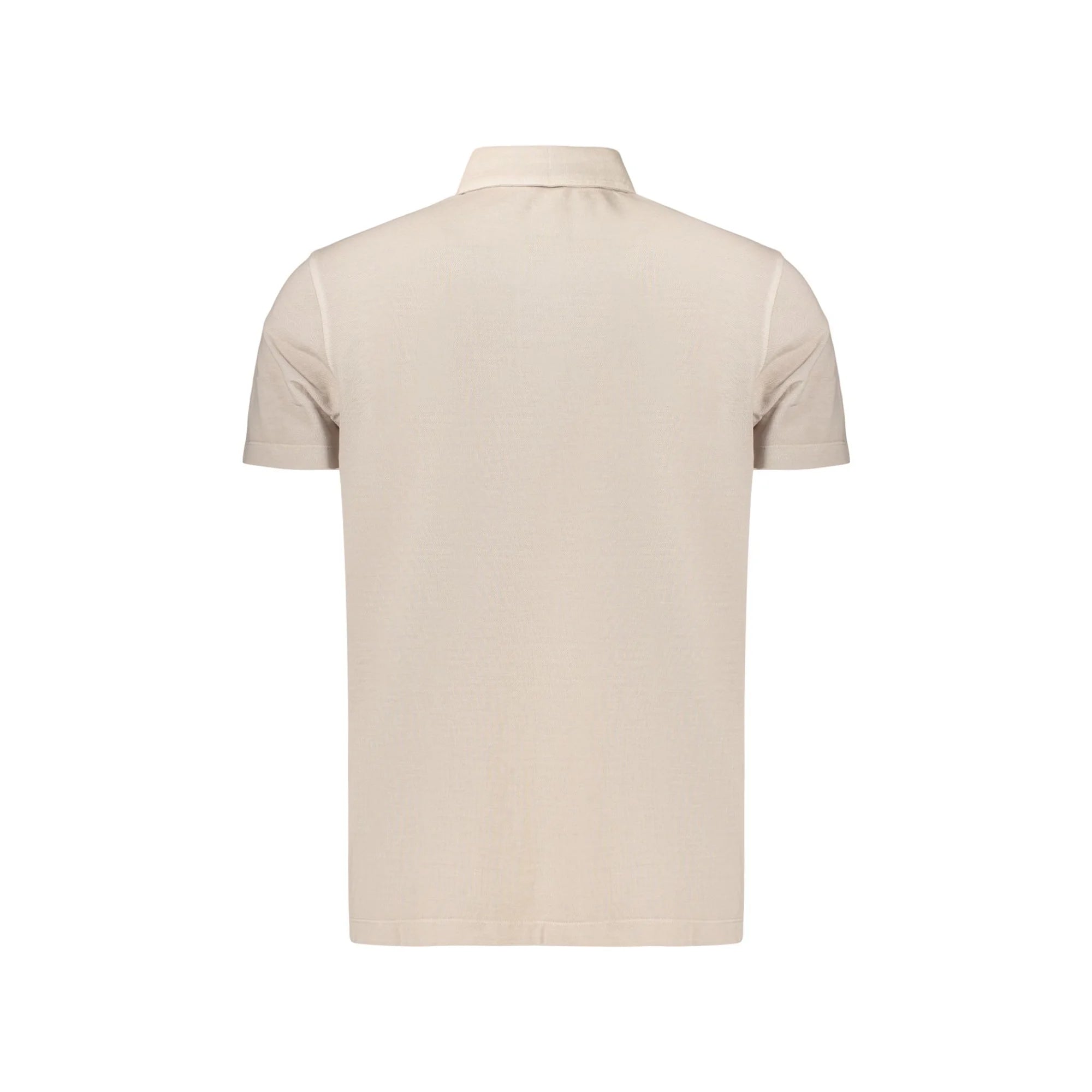 REFRIGIWEAR POLO MANICHE CORTE UOMO BEIGE