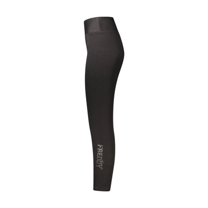 Freddy Pantaloni Tuta Lungo Donna Nero Applicazione Strass - vista 3