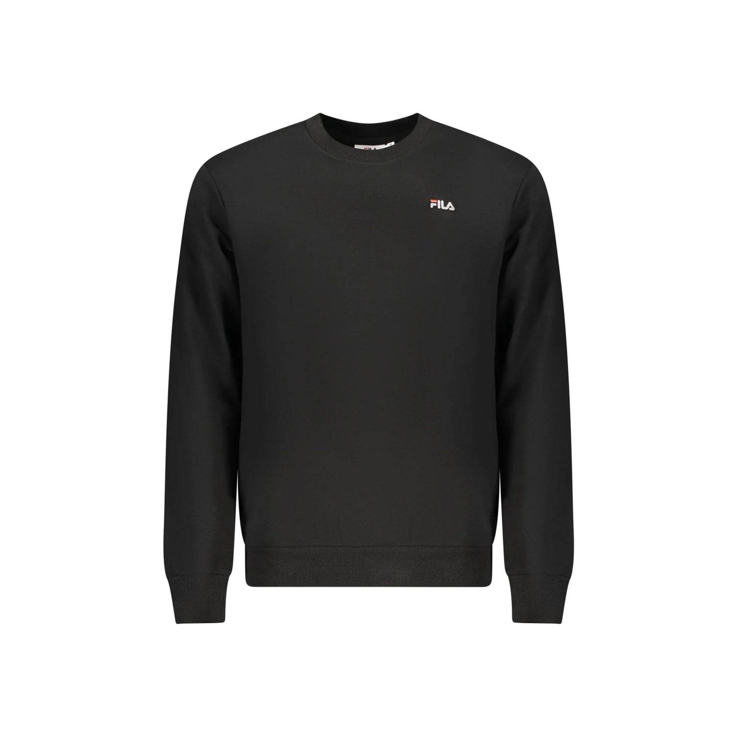 Fila Felpa Maniche Lunghe Uomo Nera Ricamo Logo Felpe Nero - foto prodotto