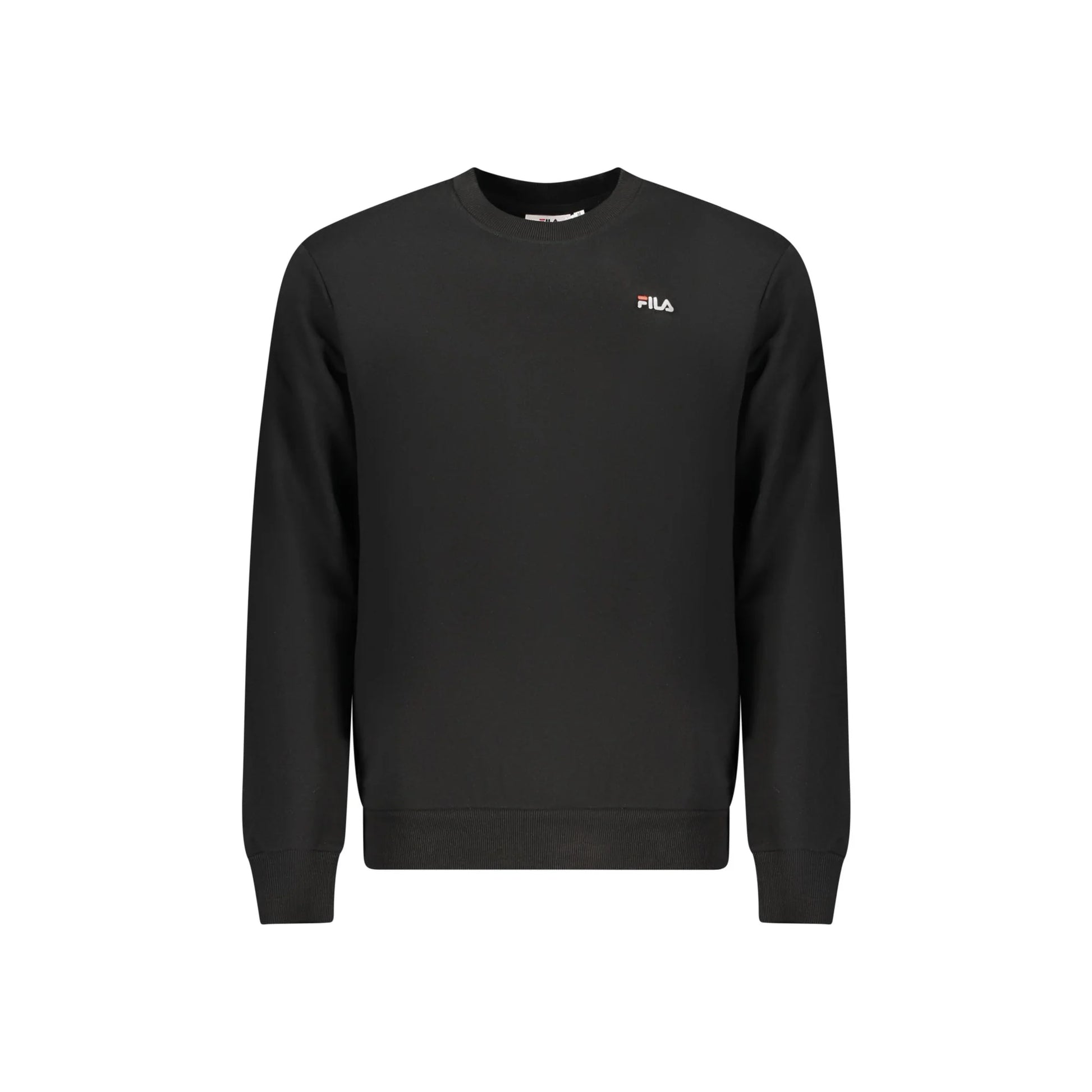 Fila Felpa Maniche Lunghe Uomo Nera Ricamo Logo Felpe Nero - foto prodotto