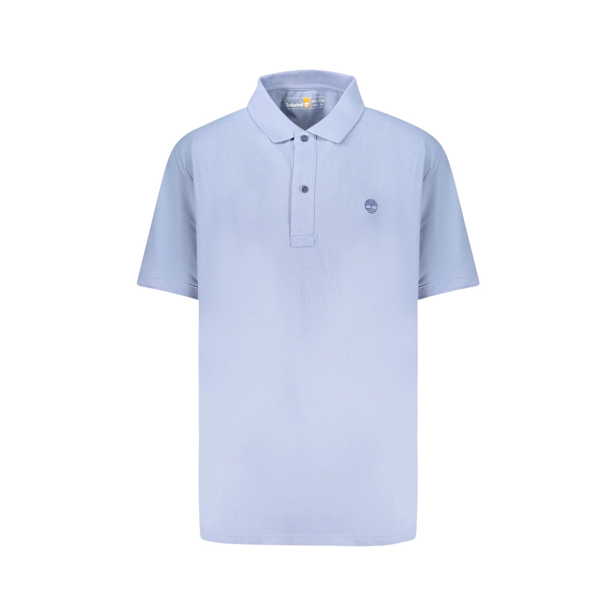 TIMBERLAND POLO MANICHE CORTE UOMO AZZURRO