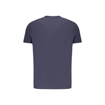Norway 1963 T-Shirt Uomo Blu Maniche Corte Stampa Logo - vista 2