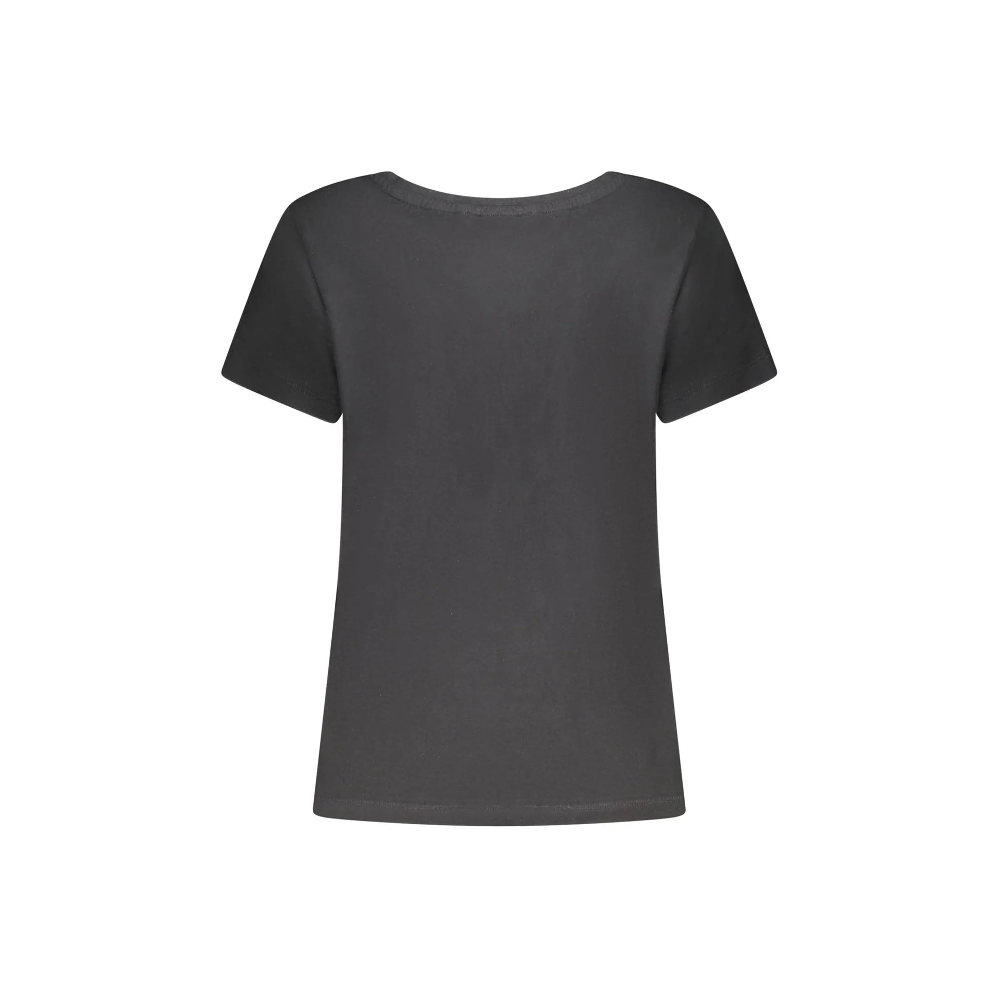Freddy T-Shirt Maniche Corte Donna Nera Applicazione Strass nero - vista 2