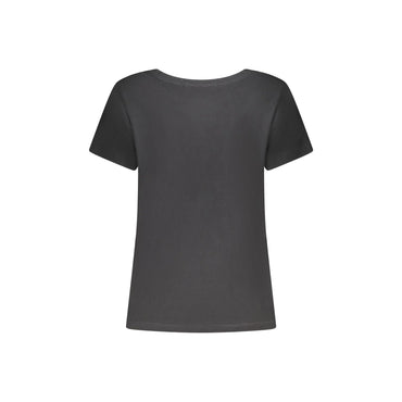 Freddy T-Shirt Maniche Corte Donna Nera Applicazione Strass nero - vista 2