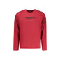 Pepe Jeans T-Shirt Maniche Lunghe Uomo Rossa Stampa Rosso - foto prodotto