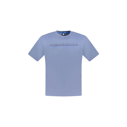 North Sails T-Shirt Maniche Corte Uomo Blu Stampa Logo - foto prodotto