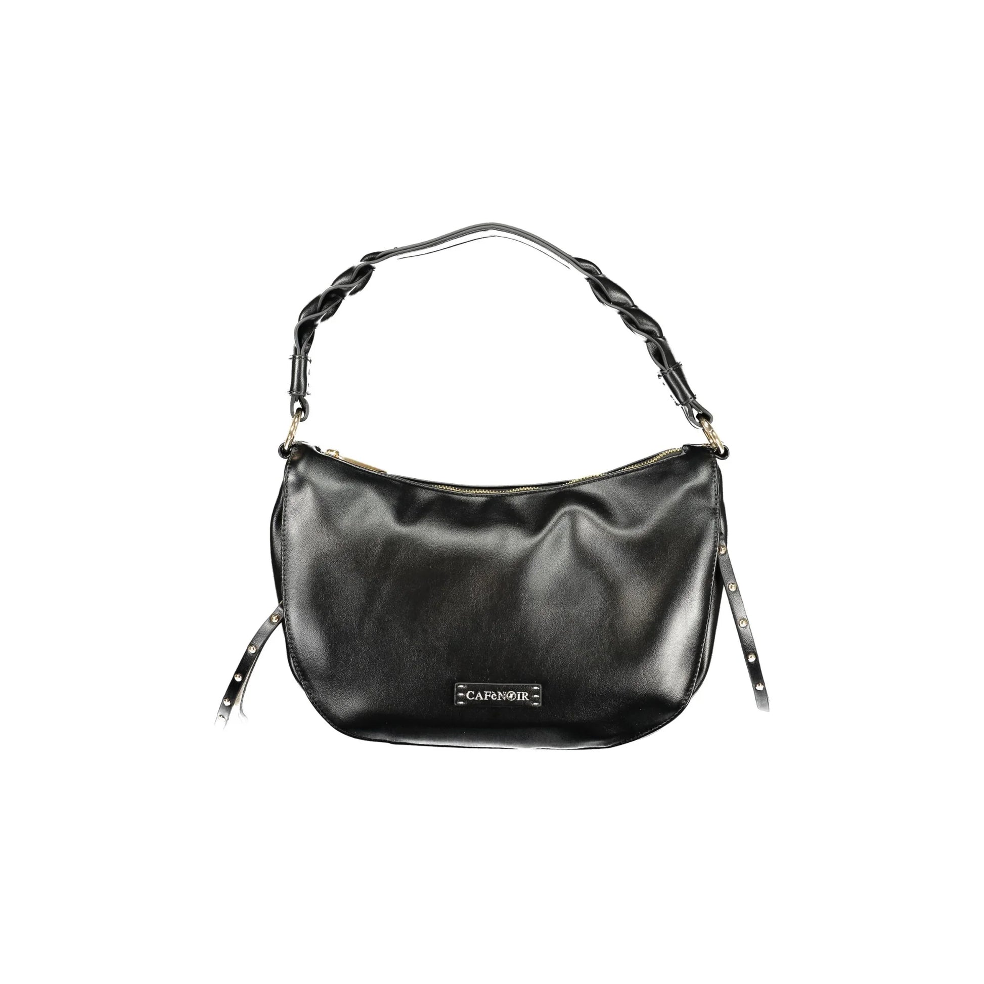 Cafenoir Borsa a Tracolla Donna Nera Logo Borse Nero - foto prodotto