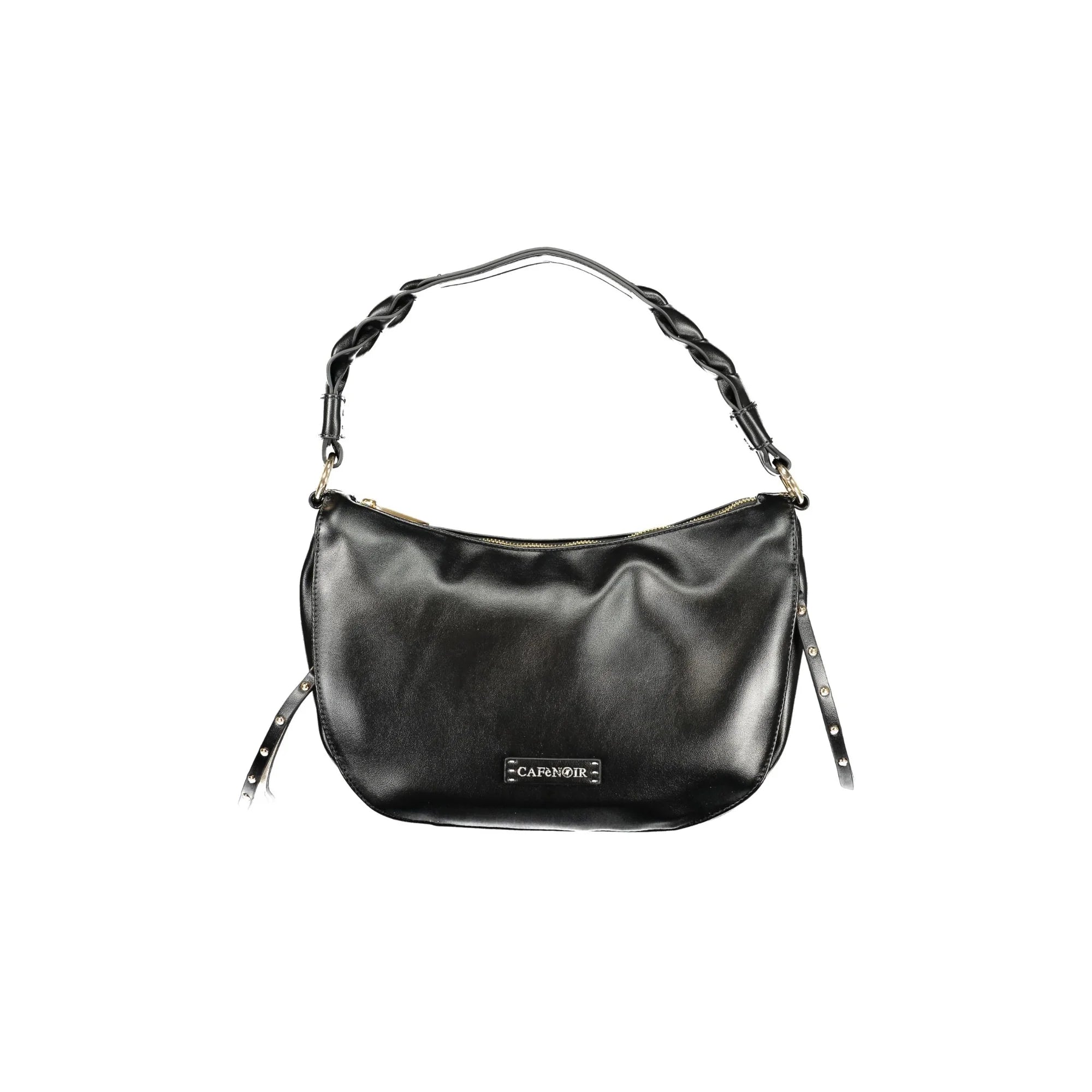 Cafenoir Borsa a Tracolla Donna Nera Logo Borse Nero - foto prodotto