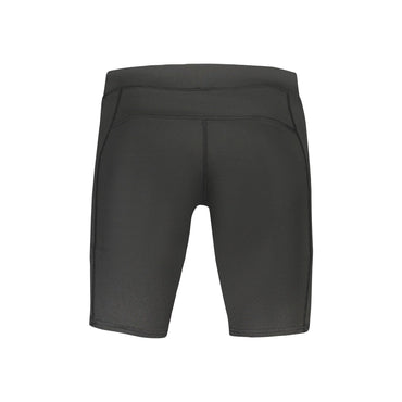 Trussardi Pantaloni Leggins Uomo Nero Stampa Logo - vista 2
