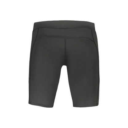 Trussardi Pantaloni Leggins Uomo Nero Stampa Logo - vista 2