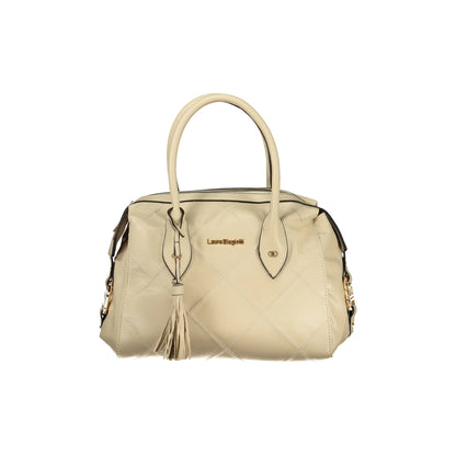 Laura Biagiotti Borsa a Tracolla Donna Beige Chiusura con Zip Logo Borse - foto prodotto