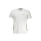 Napapijri T-Shirt Maniche Corte Uomo Bianca Ricamo Bianco - foto prodotto