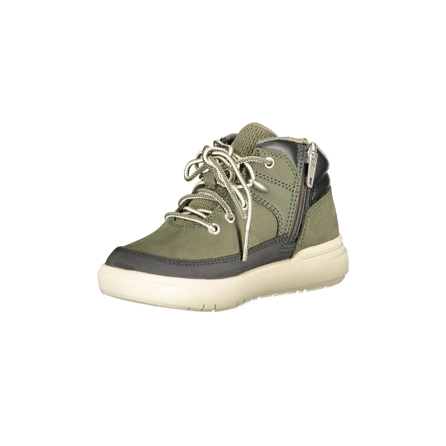 Timberland Stivaletti Pelle Unisex Verdi Zip Laterale - vista 3