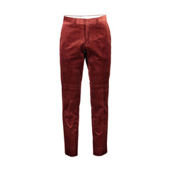 Gant Pantaloni Uomo Rosso Slim Fit