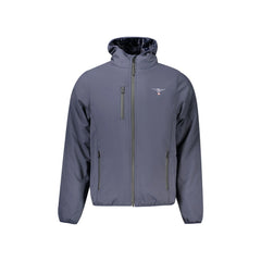 Accademia Militare Giubbotto Maniche Lunghe Uomo Blu Ricamo Logo