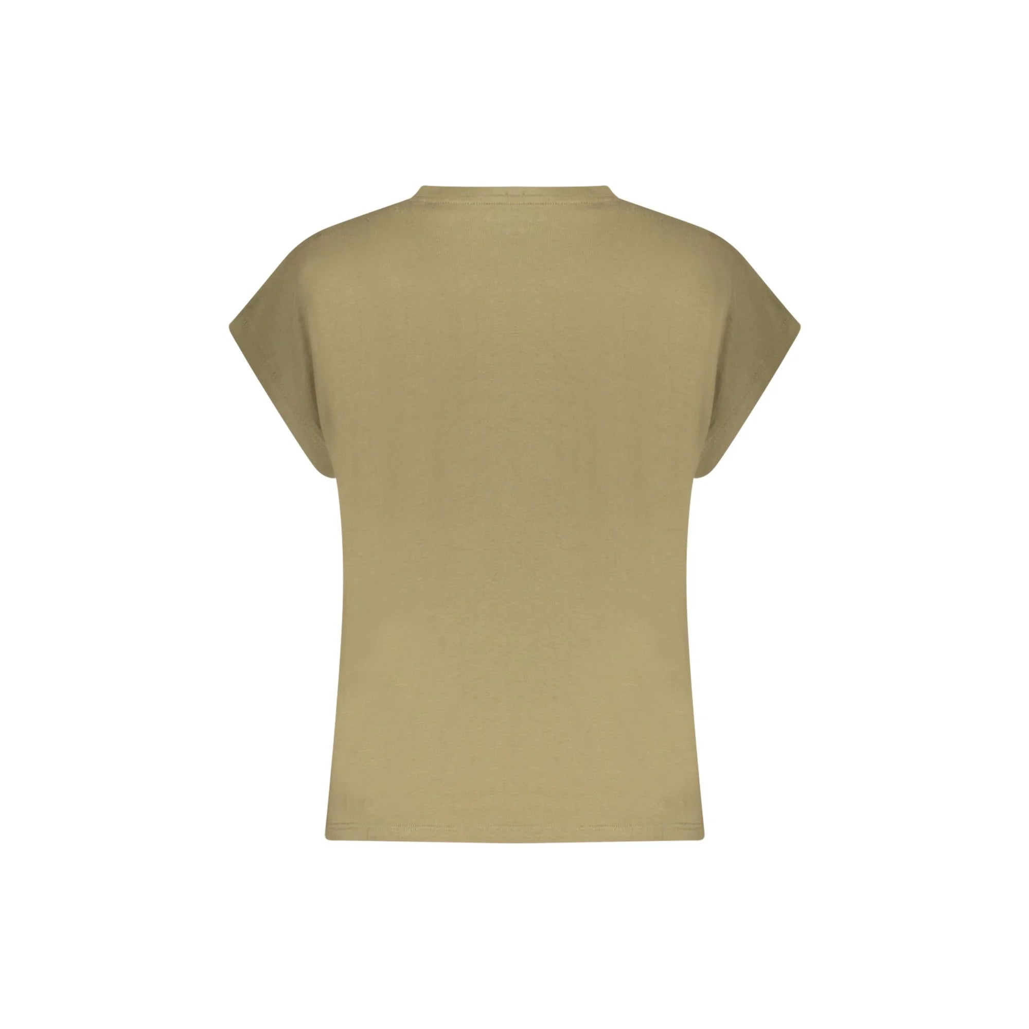 PEPE JEANS T-SHIRT MANICHE CORTE DONNA VERDE