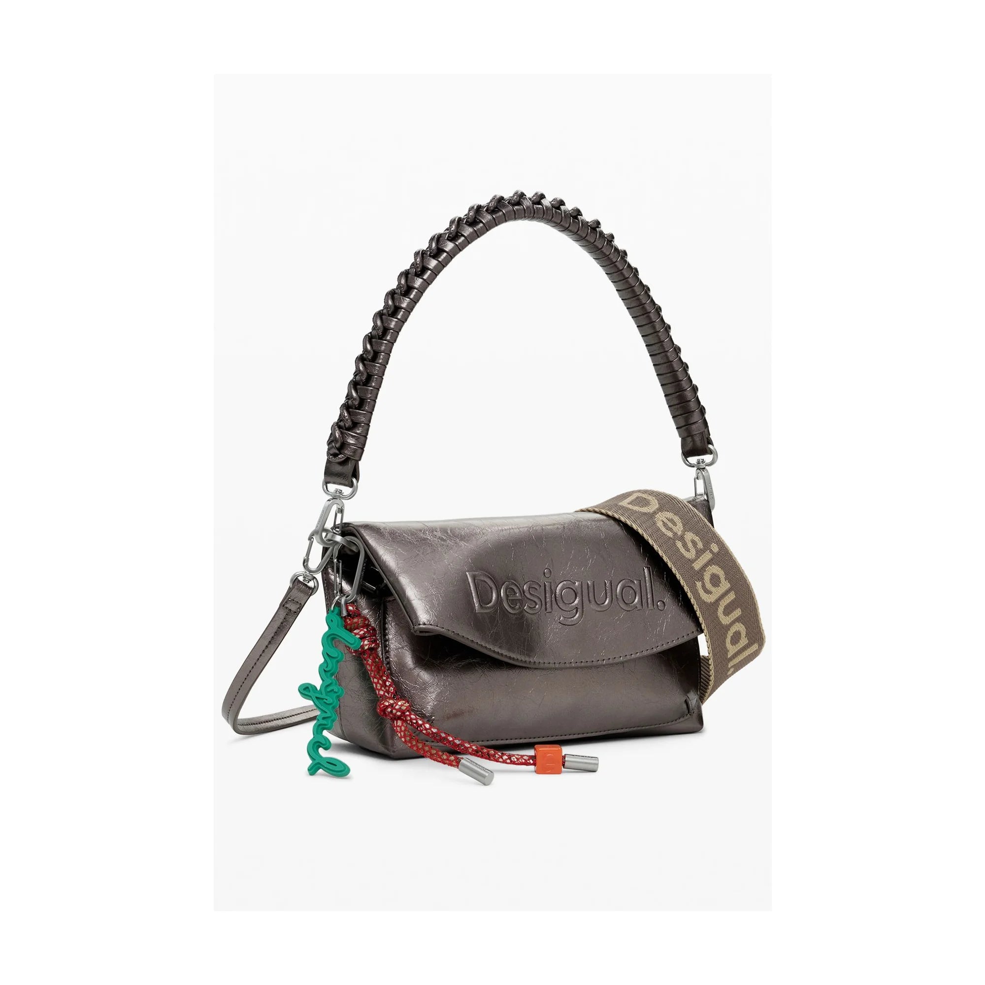 DESIGUAL BORSA DONNA BRONZO