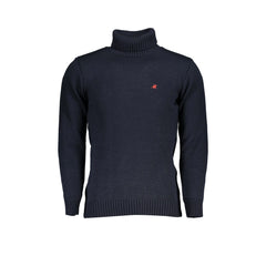 U.S. Grand Polo Suéter Masculino Azul Bordado