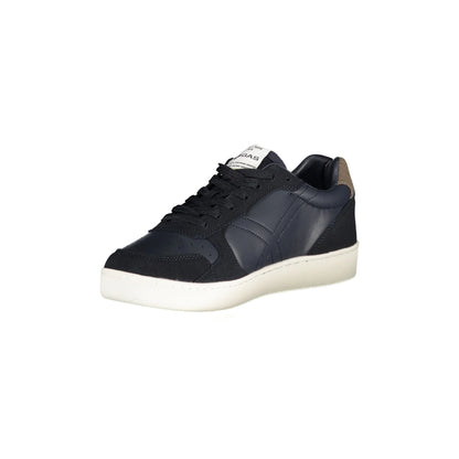 Gas Sneakers Uomo Blu Lacci Plantare Removibile Logo - vista 3