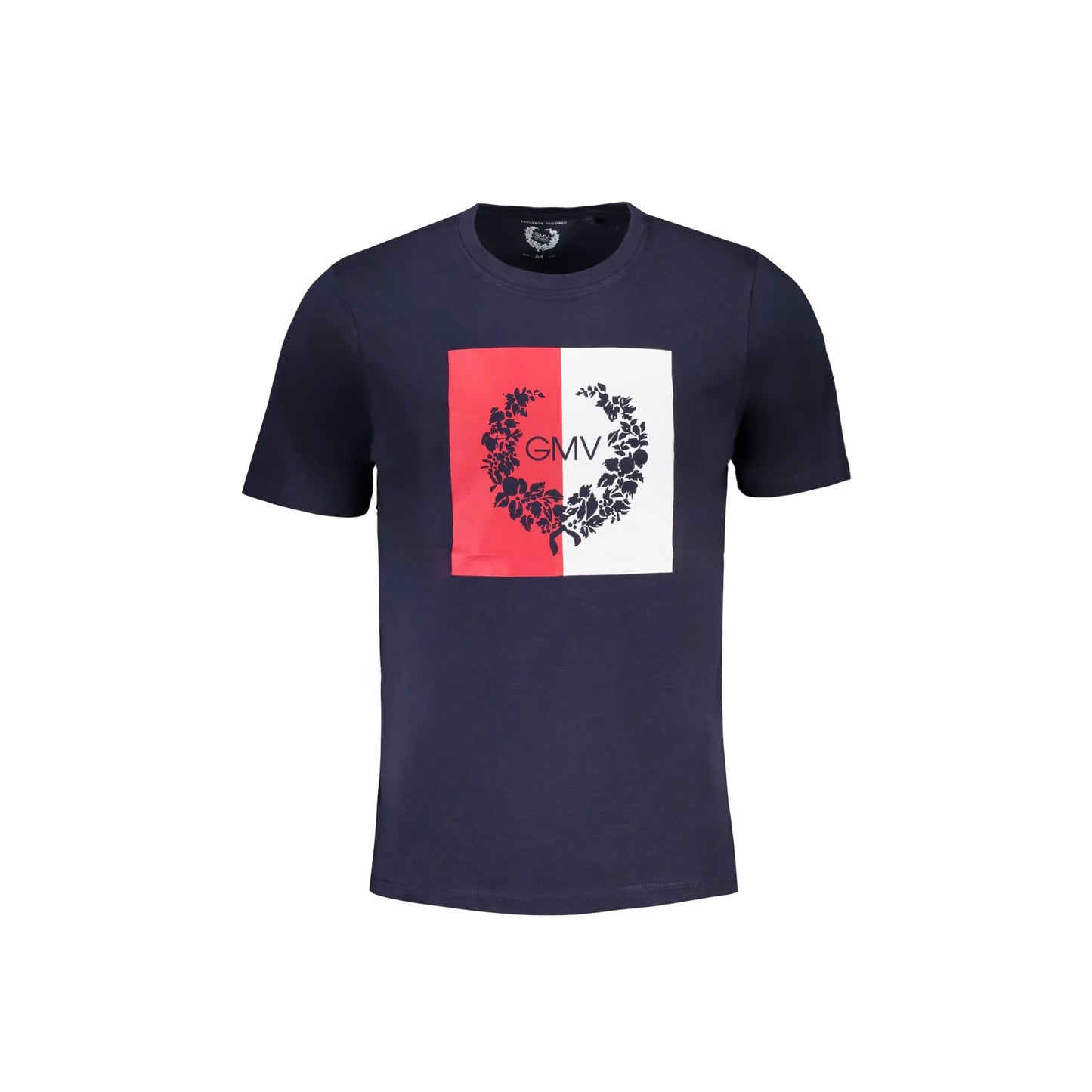 Gian Marco Venturi T-Shirt Maniche Corte Uomo Blu Stampa - foto prodotto