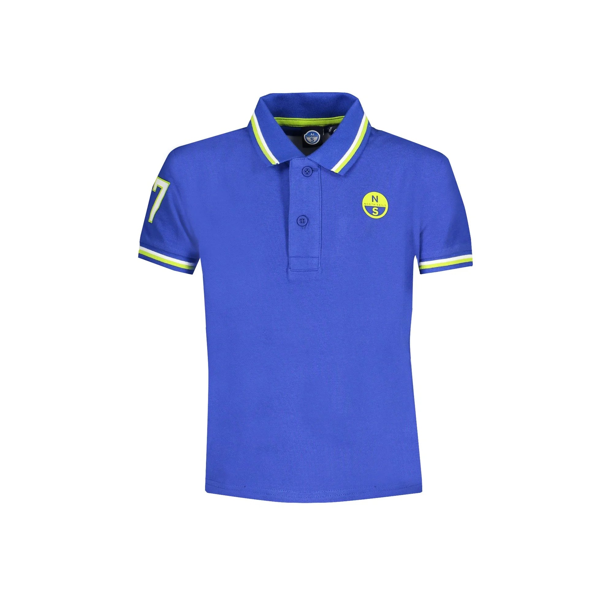 NORTH SAILS POLO MANICHE CORTE BAMBINO BLU