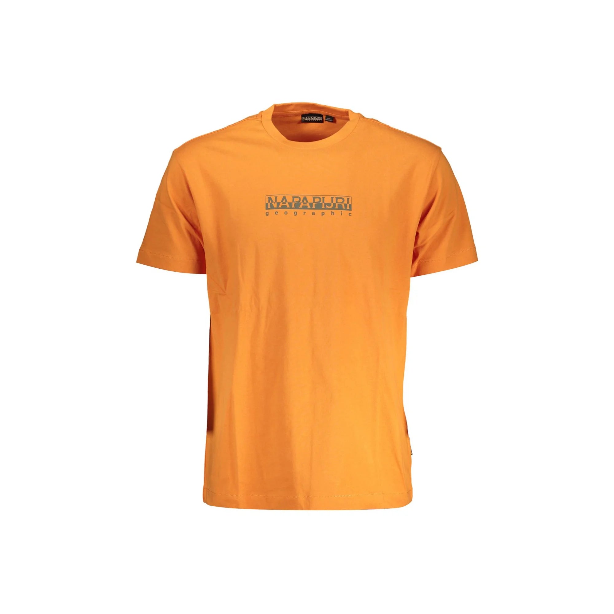 NAPAPIJRI T-SHIRT MANICHE CORTE UOMO ARANCIO