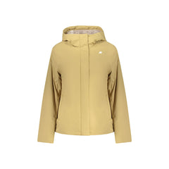 K-Way Giubbotto Maniche Lunghe Donna Beige Logo