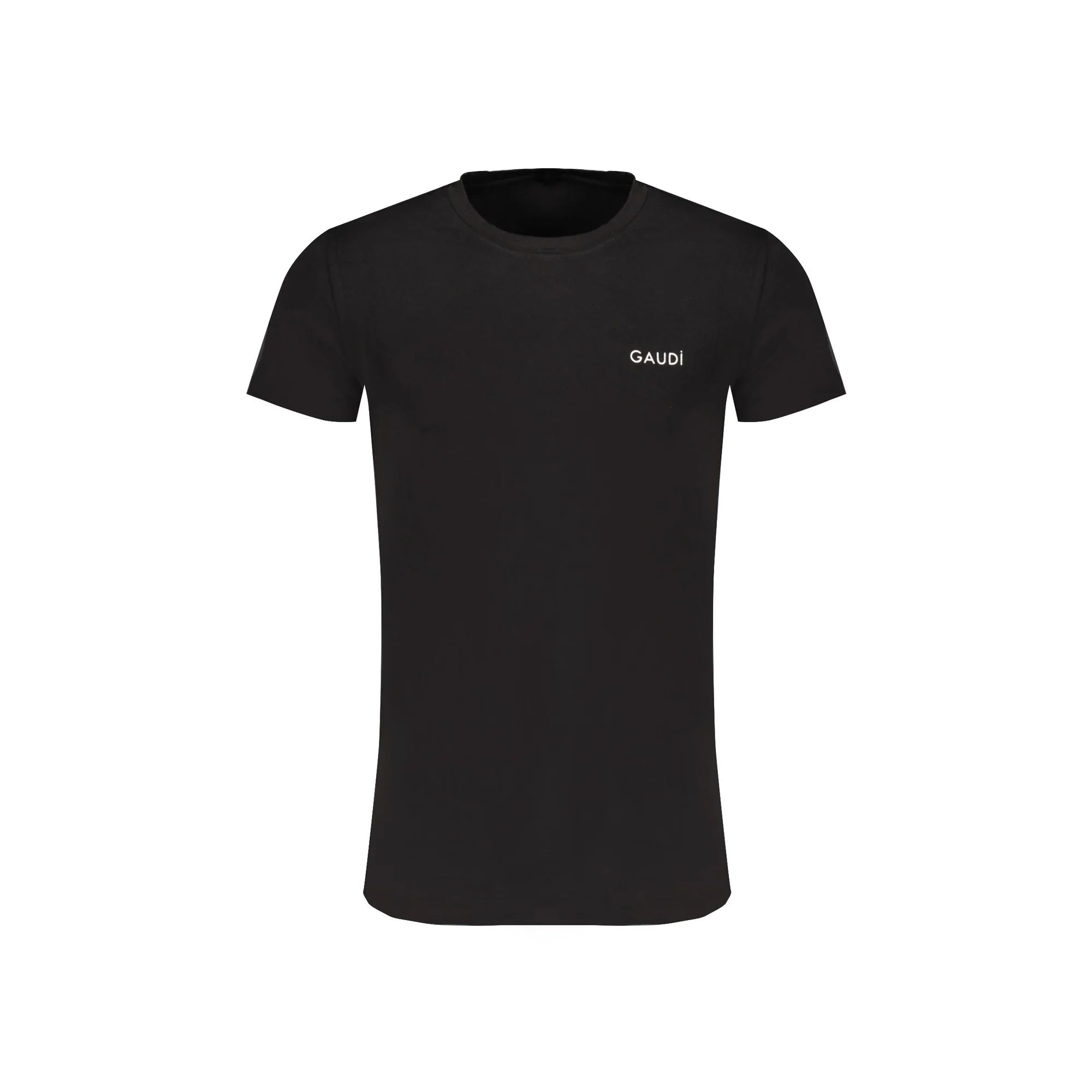 GAUDÌ T-SHIRT MANICHE CORTE UOMO NERO