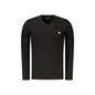 Guess Jeans T-Shirt Maniche Lunghe Uomo Nera Logo Nero - foto prodotto