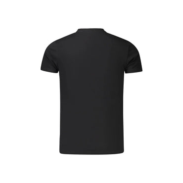 Pepe Jeans T-Shirt Maniche Corte Uomo Nera Stampa Logo nero - vista 2