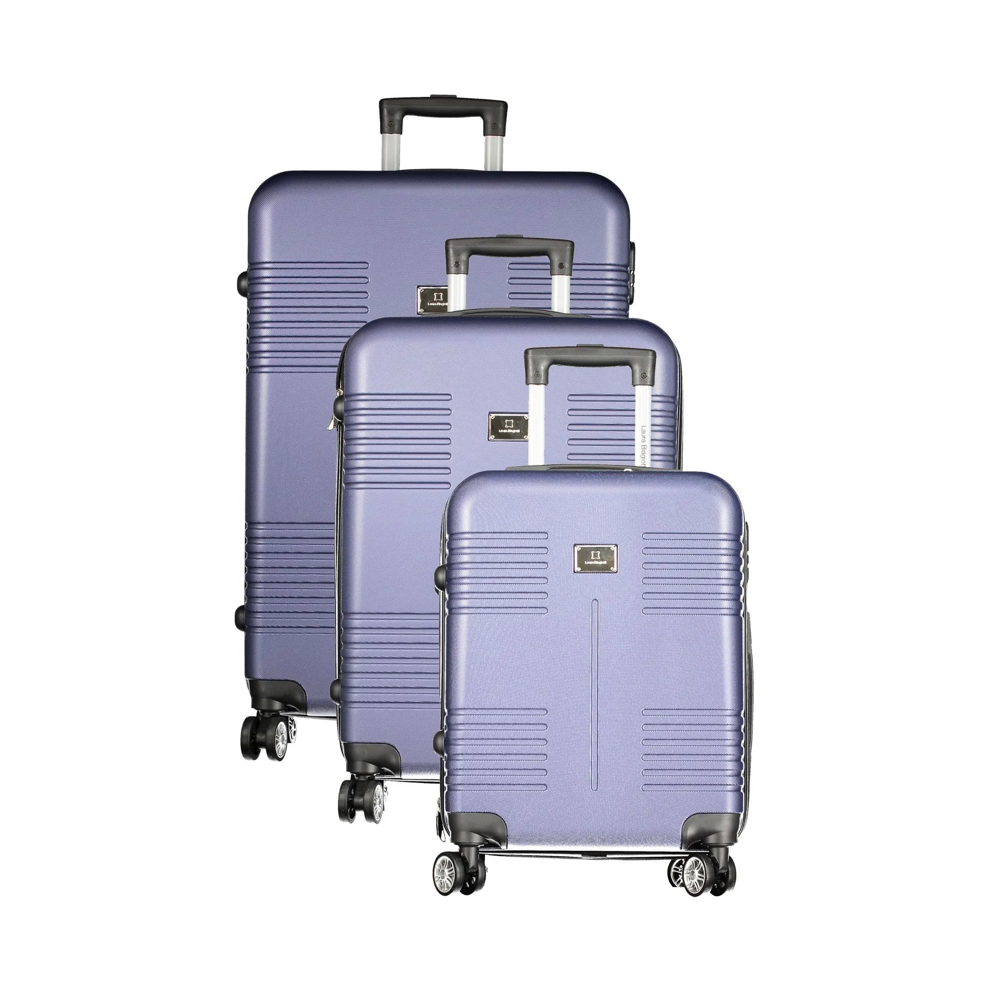 LAURA BIAGIOTTI TROLLEY GRANDE DONNA BLU