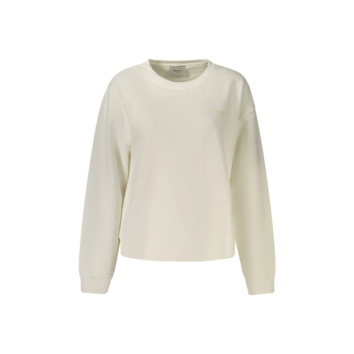 PEPE JEANS FELPA SENZA ZIP DONNA BIANCO
